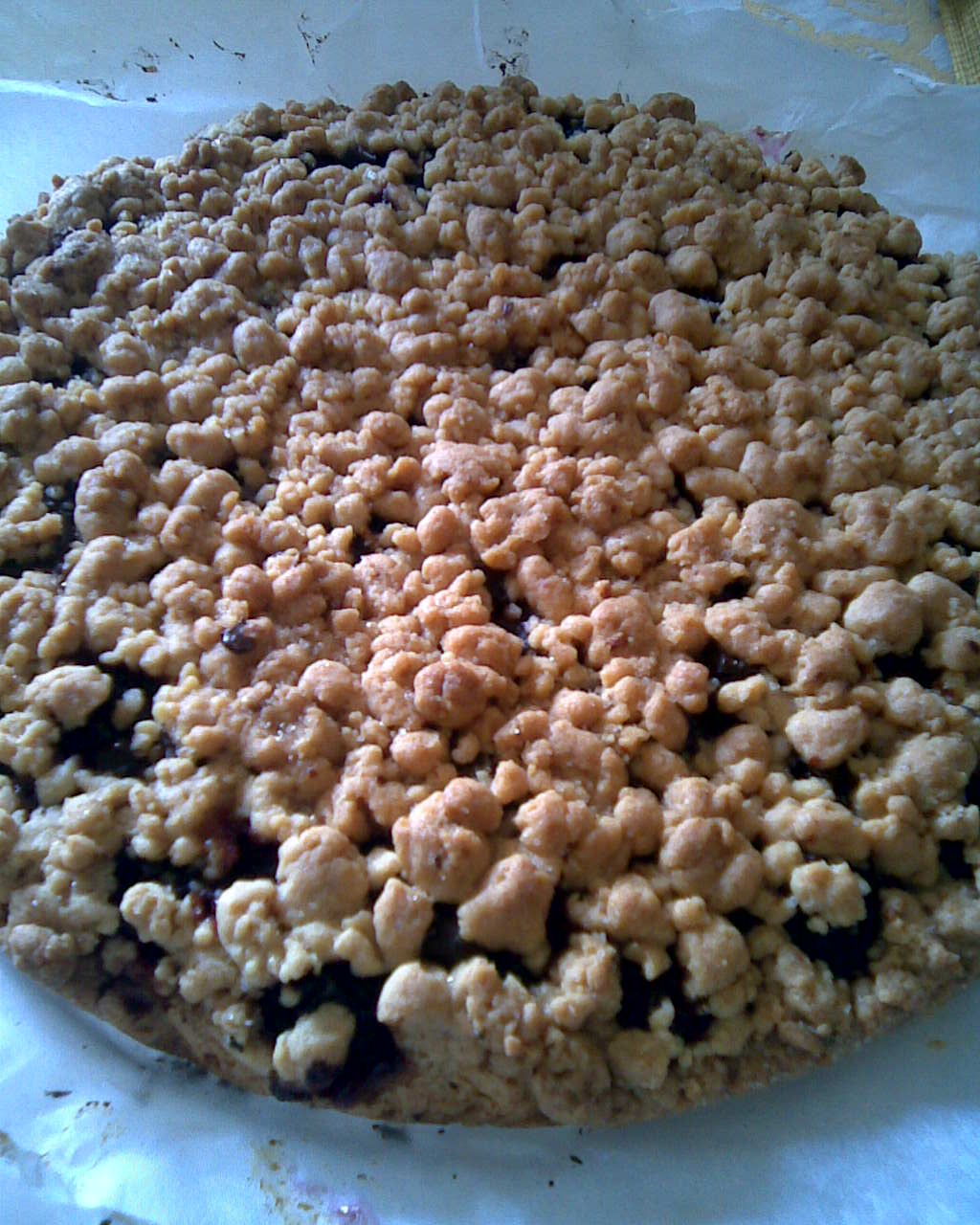 CRUMBLE DI CILIEGE E CIOCCOLATO