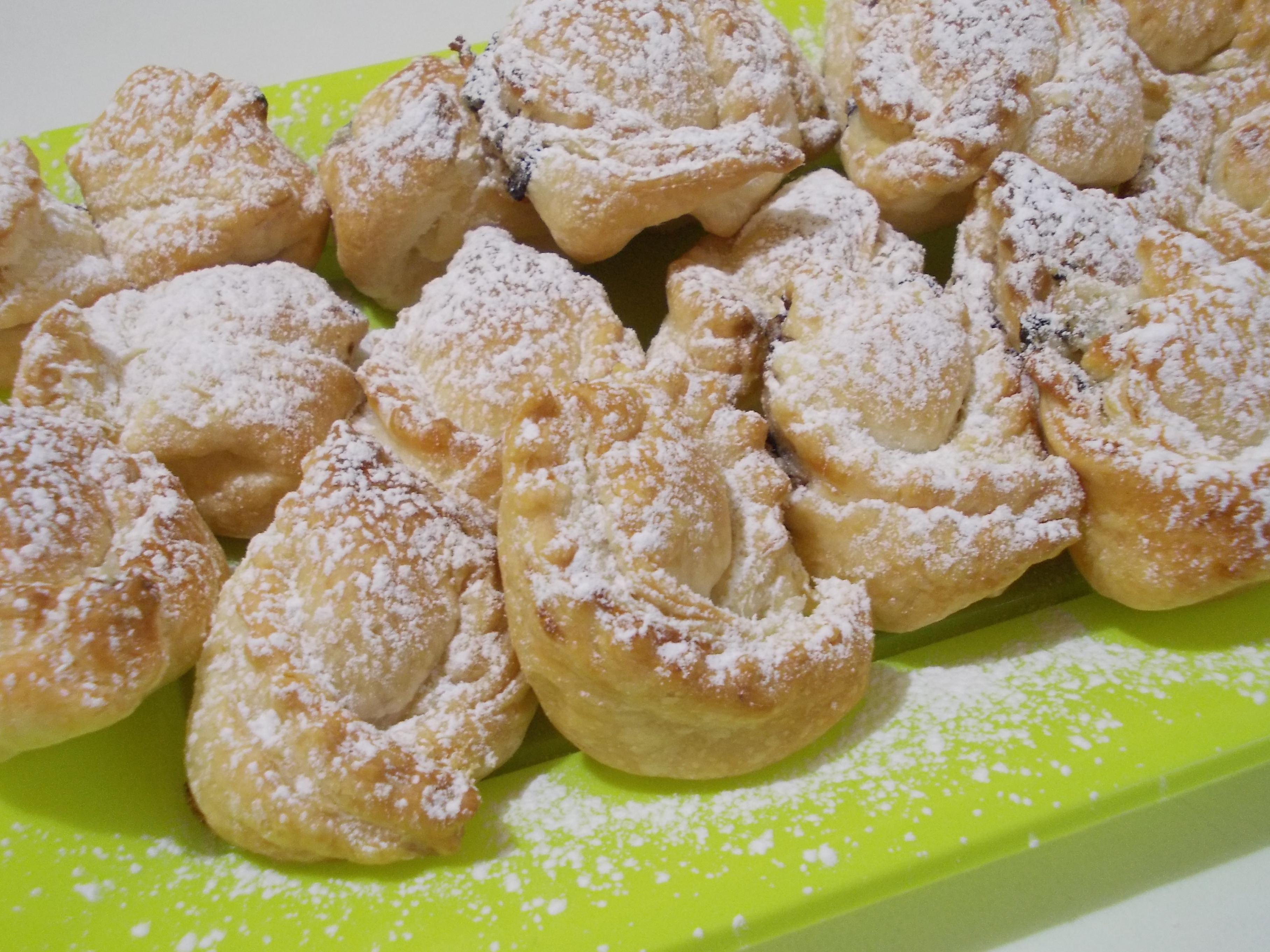 Tortelli ricotaa e cioccolato