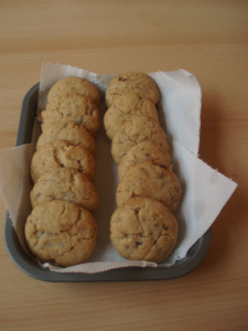 Italian chocolate & almond cookies