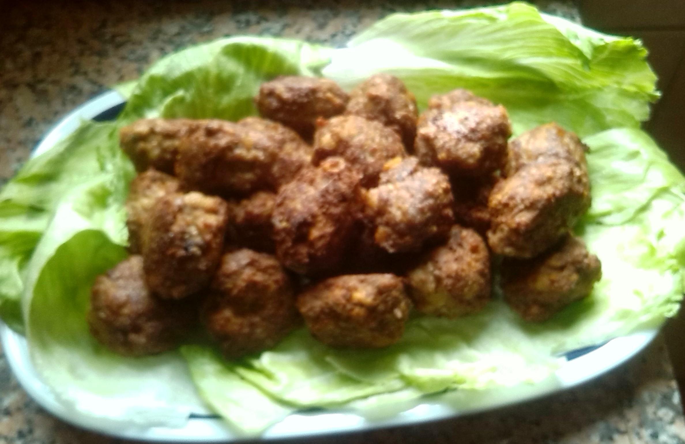 Polpette  con uvetta