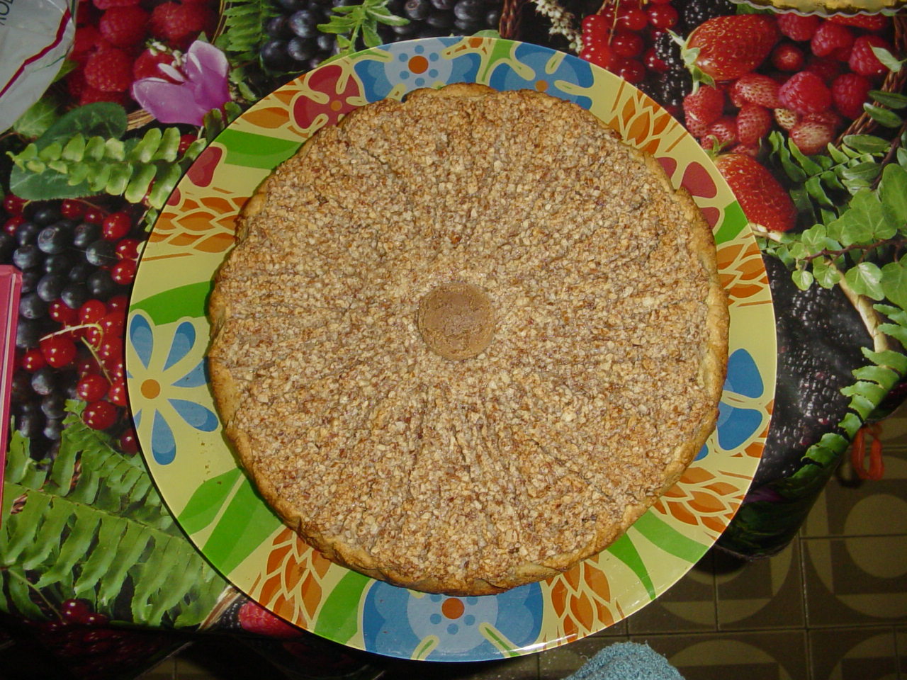 CROSTATA DI MANDORLE E AMARETTI