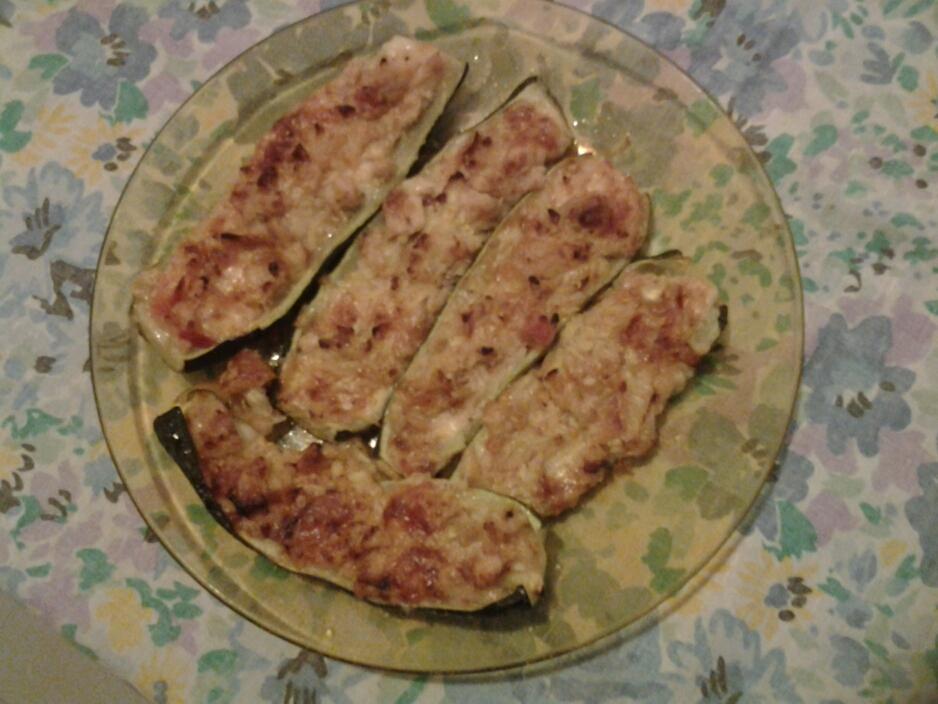 Zucchine ripiene al tonno