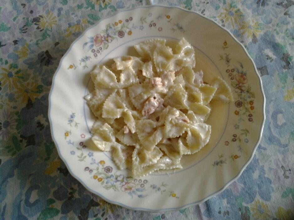 Farfalle al salmone