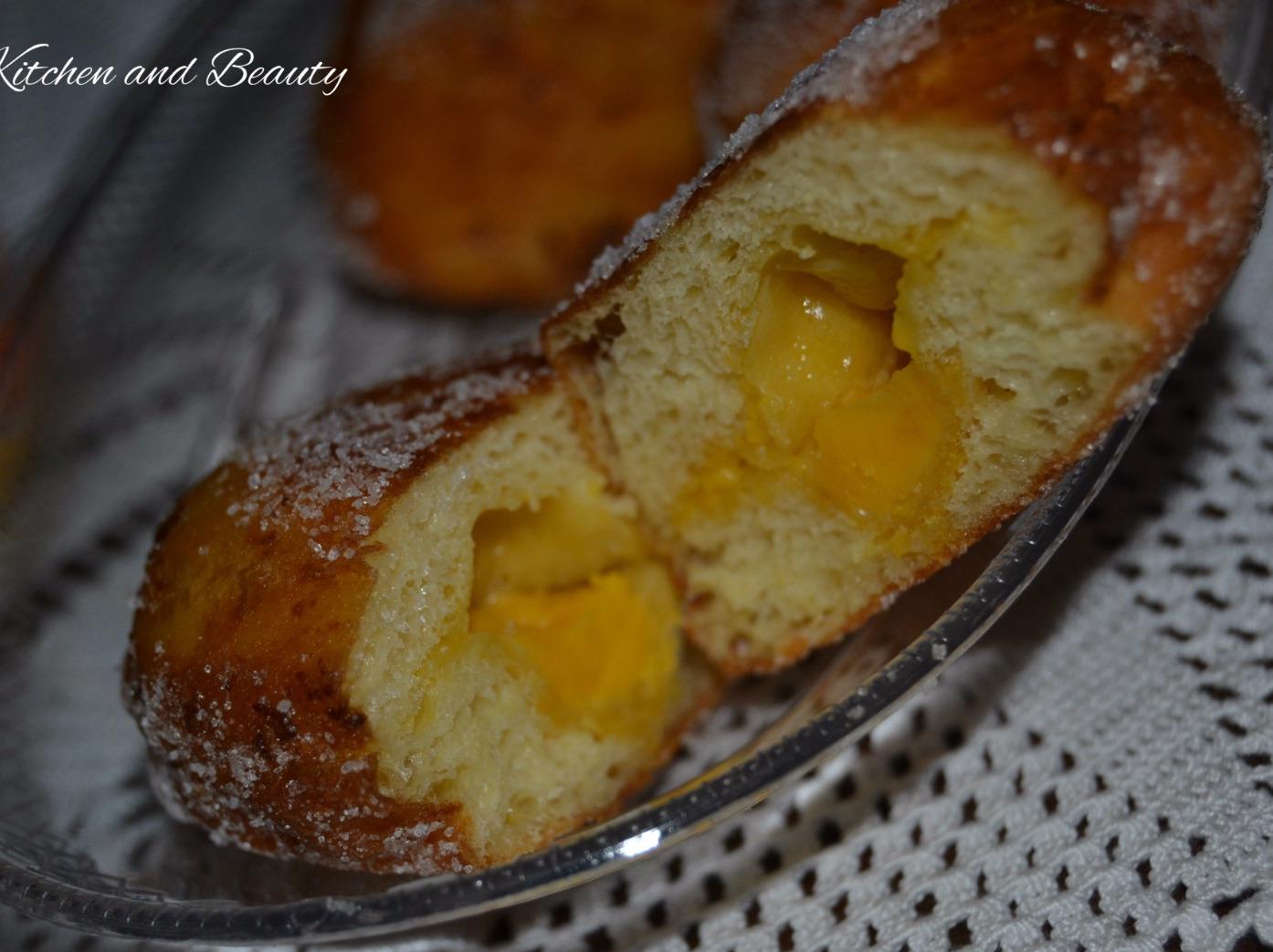 Bomboloni morbidissimi con crema