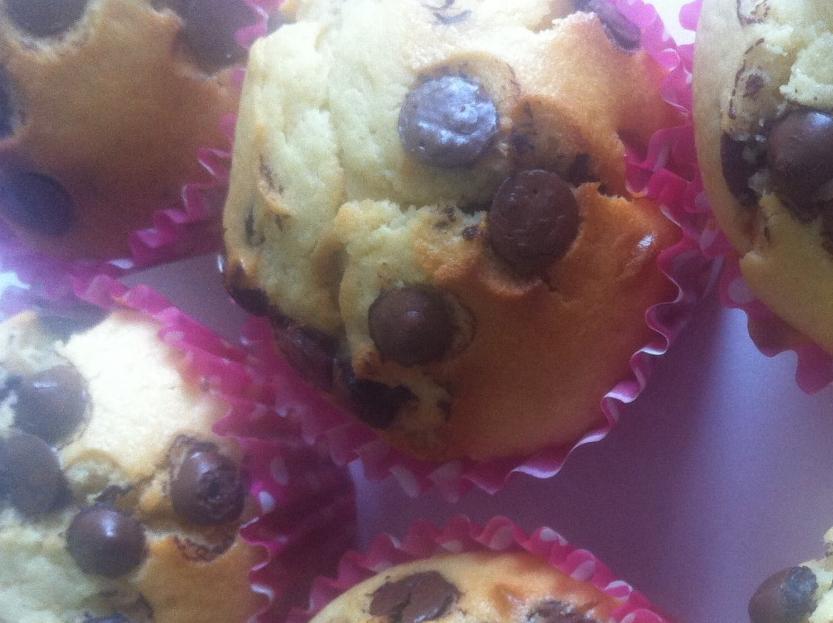 Muffin ricotta e cioccolato