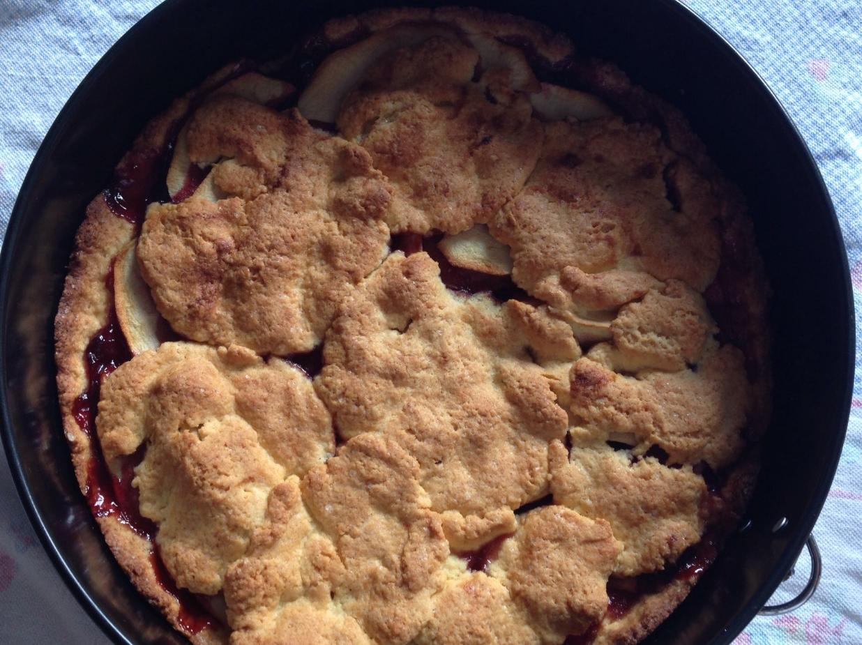 Crostata marmellata e mele