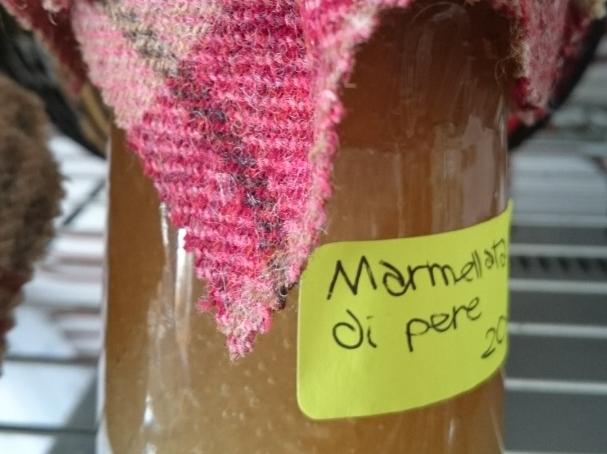 marmellata di pere e cannella