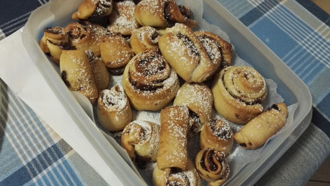 Girelle alla nutella